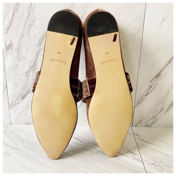 Bettye Muller Anthropologie Arietta Flats in Mauve Pink Size 9 - Picture 7 of 10
